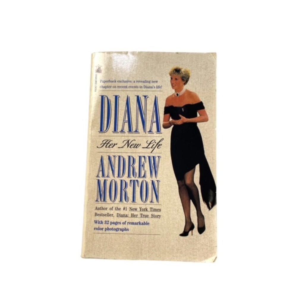 DIANA HER NEW LIFE Book by Andrew Morton New York Times Best Seller